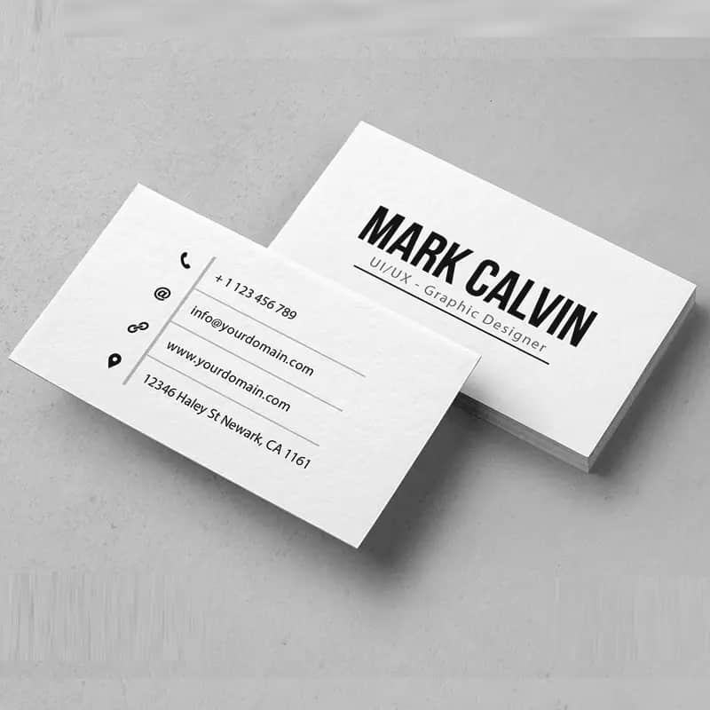 Promotional name card