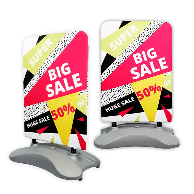 Advertising poster stand