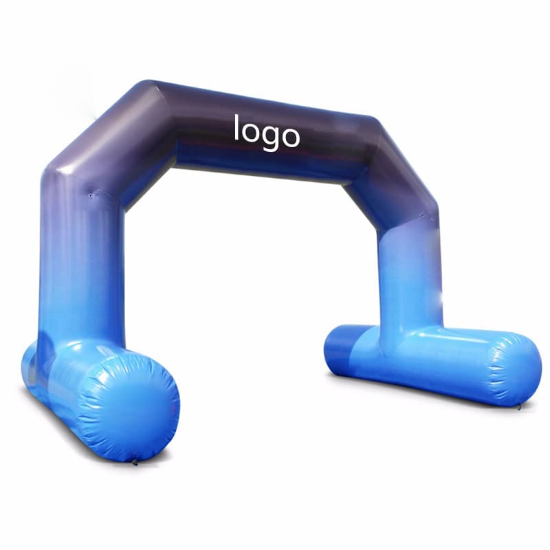Advertising inflatable arch